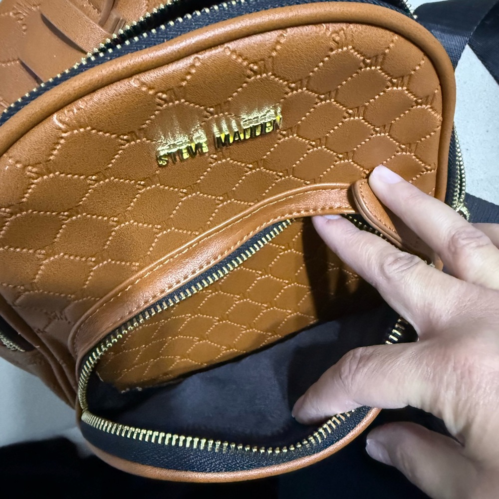 Steve Madden Tan Mini Backpack - image 2